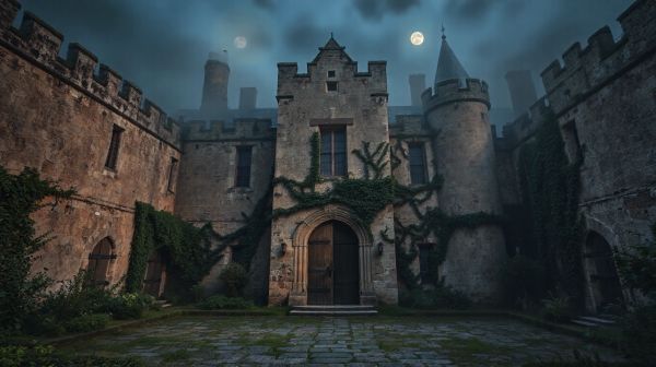 Exploration des mystères du château hanté de Fougeret